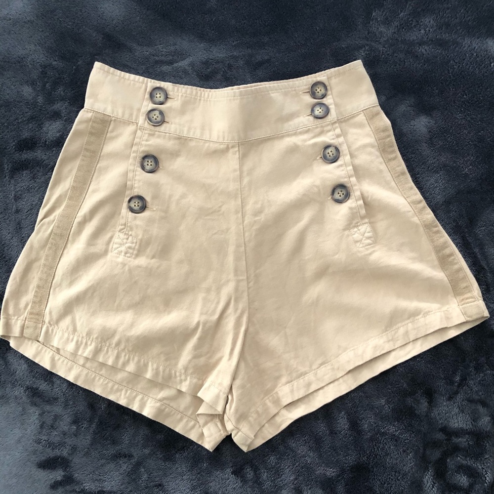 BRAND NEW: Burning Torch High Waisted Sailor Shorts
